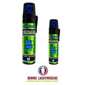 Spray lacrymogne gaz CS anti agression 25 et 75 ml