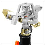 Arroseur automatique cracheur en métal sur trépied métallique 90 cm