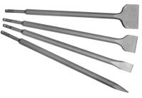 Jeu de 4 burins SDS Plus 250 mm