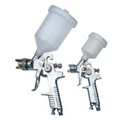 Coffret 2 pistolets à peinture professionnels pneumatique pour compre
