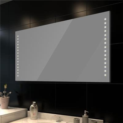Miroir lumineux de salle de bain à led 100 x 60 cm