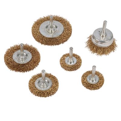 Jeu de 6 brosses métalliques pour perceuse