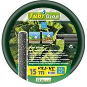 Tuyau poreux 15m TUBI DROP pour goutte à goutte avec raccords