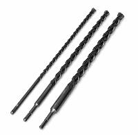 Jeu de 3 forets béton SDS Plus longs 600 mm 16 18 30 mm