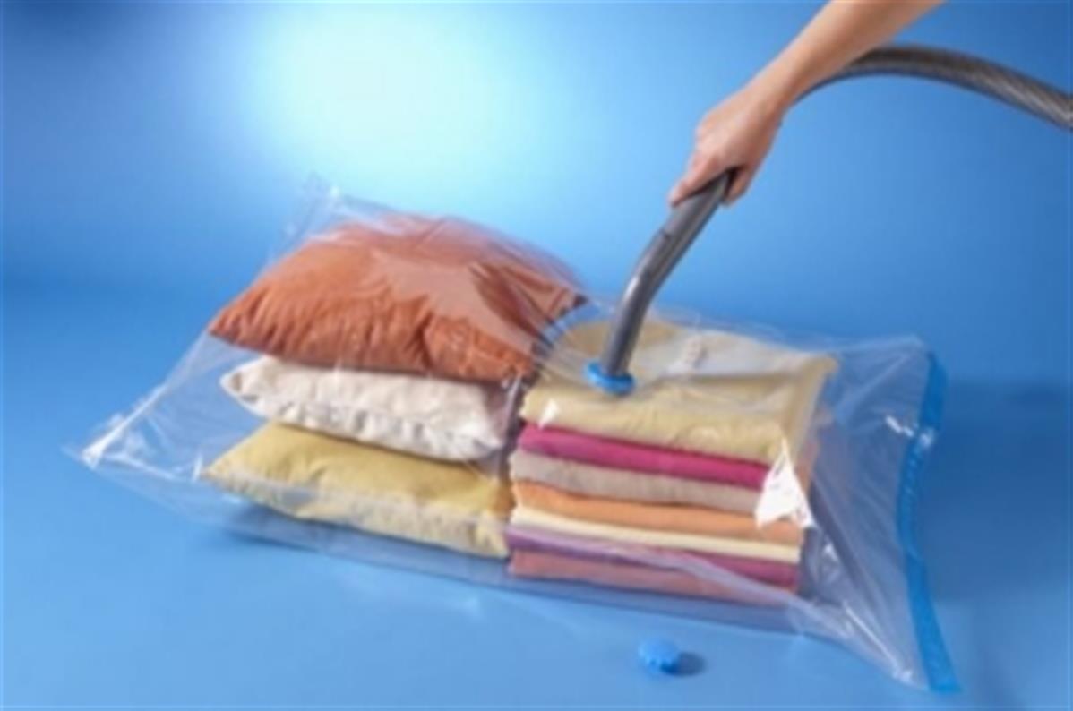 Sac rangement sous vide d'air aspirateur