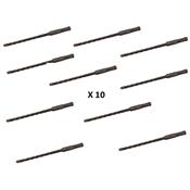 Lot 10 forets SDS plus 4 taillants 6 x 160mm béton