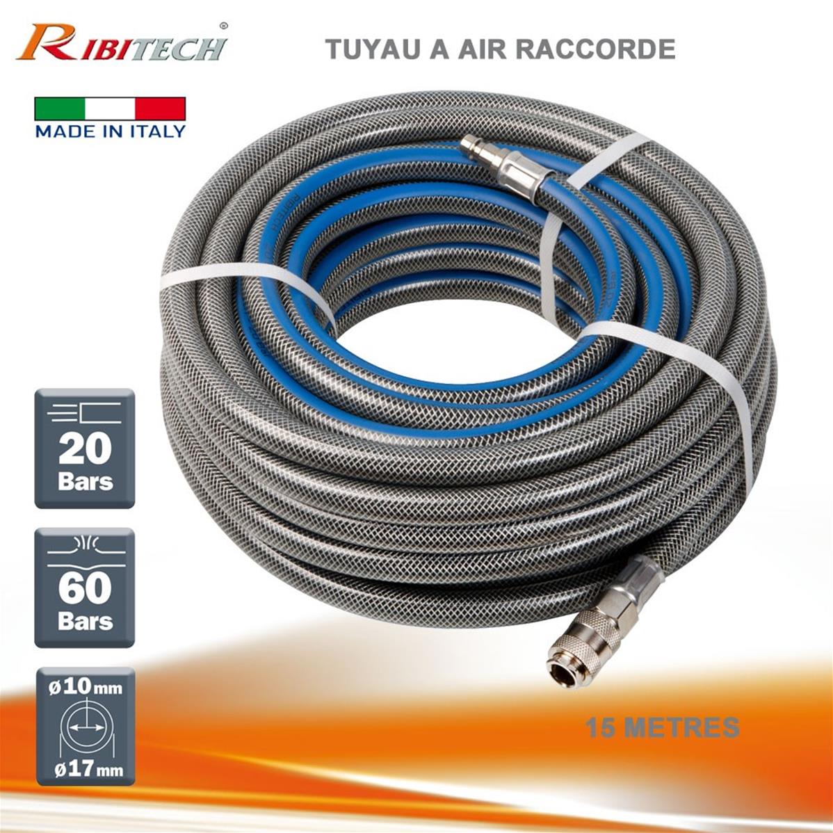 Tuyau pour compresseur, L. 20 m Ø 10x17 mm - Brico Dépôt