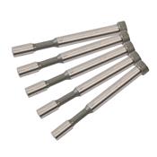 Lot de 5 poinçons de découpe pour Grignoteuse pneumatique - 190mm