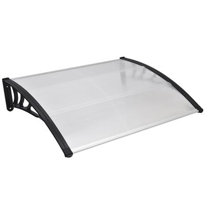 Marquise auvent de porte d'entrée 150 x 100 cm