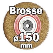 Touret à meuler 150mm avec brosse