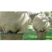 Lot de 6 sacs housses d'hivernage pour plantes en toile de jute