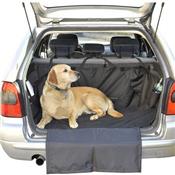 Couverture de protection pour coffre voiture pour chien