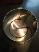 Cuve de brassage inox de 50 à 98 litres avec filtre Bazooka et vanne