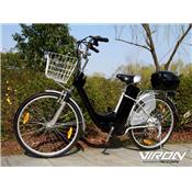 Vélo à assistance électrique 26" 36 V noir Viron Motors