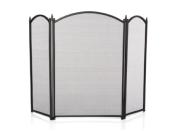 Pare-feu barrire 3 volets pour chemine pole 85 x 65 cm