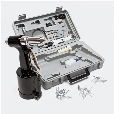 Riveteuse pneumatique en coffret