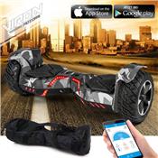 Hoverboard gyropode 800W camo gris tout-terrain