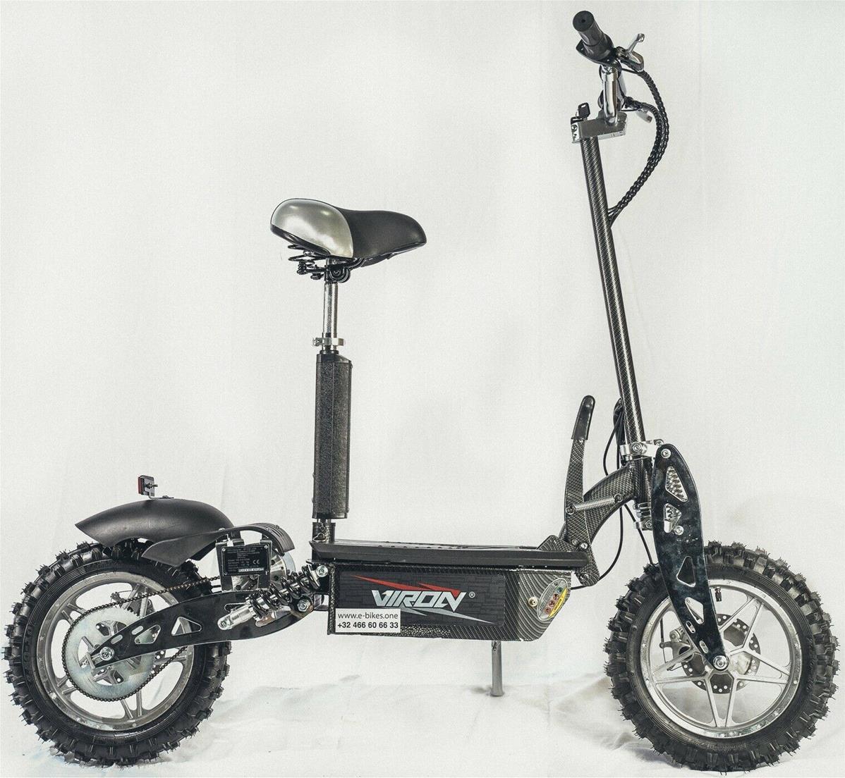 Trottinette électrique tout terrain Viron 1000W carbone