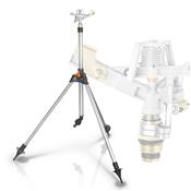 Arroseur automatique cracheur en métal sur trépied métallique 90 cm