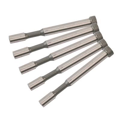 Lot de 5 poinçons de découpe pour Grignoteuse pneumatique - 190mm