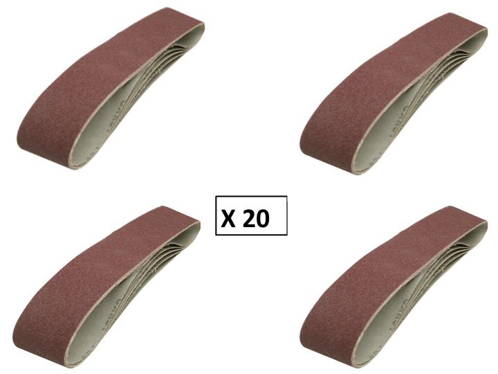 Bandes abrasives pour ponceuse 100x915 mm