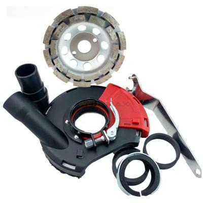 Capot De Protection Pour Meuleuse D'angle - Compatible Modèles 100, 115, 125 Mm - En Acier Nickel-chrome, Fixation Rapide à Clip