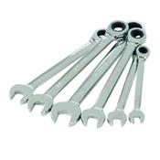 Jeu de 6 cls plates  cliquet