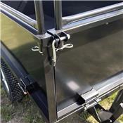 Remorque pour tracteur tondeuse autoportée quad acier