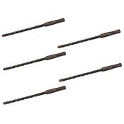 Lot 5 forets SDS plus quadro 12 x 210mm béton pour perforateur