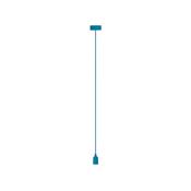 Suspension design Vellight bleue ampoule filaments led 12,5mm bubble