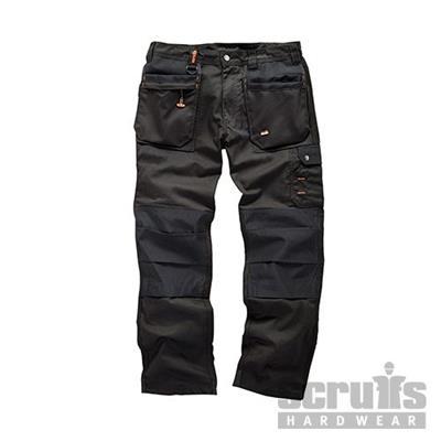 Pantalon de travail bâtiment noir worker plus Scruffs®