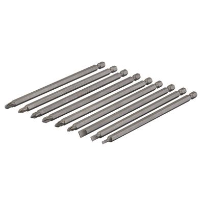 Embouts de vissage longs 150mm 9 pcs