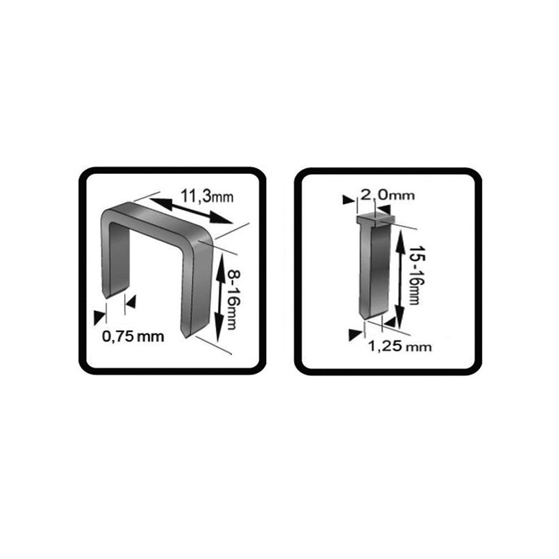 Agrafeuse, cloueuse électrique Ribimex – Équipement atelier