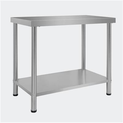 Table inox professionnelle 120 x 60 x 85 cm