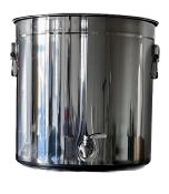 Cuve marmite de brassage en inox 30 50 ou 100 litres avec robinet