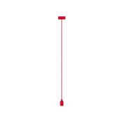 Suspension design Vellight rouge ampoule filaments led 12,5mm bubble