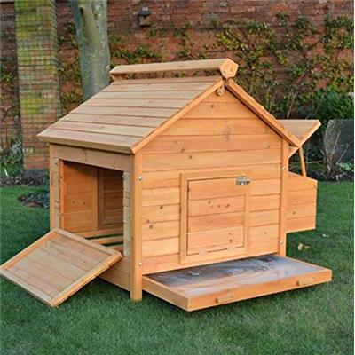 Poulailler bois 4 poules Chocopoulette XXL
