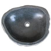 Vasque à poser en pierre brute 30-35 cm