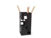 Serviteur de cheminée 4 accessoires fer forgé