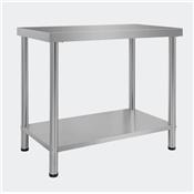 Table inox professionnelle 120 x 60 x 85 cm