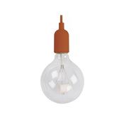 Suspension design Vellight marron ampoule filaments led 12,5mm bubbl