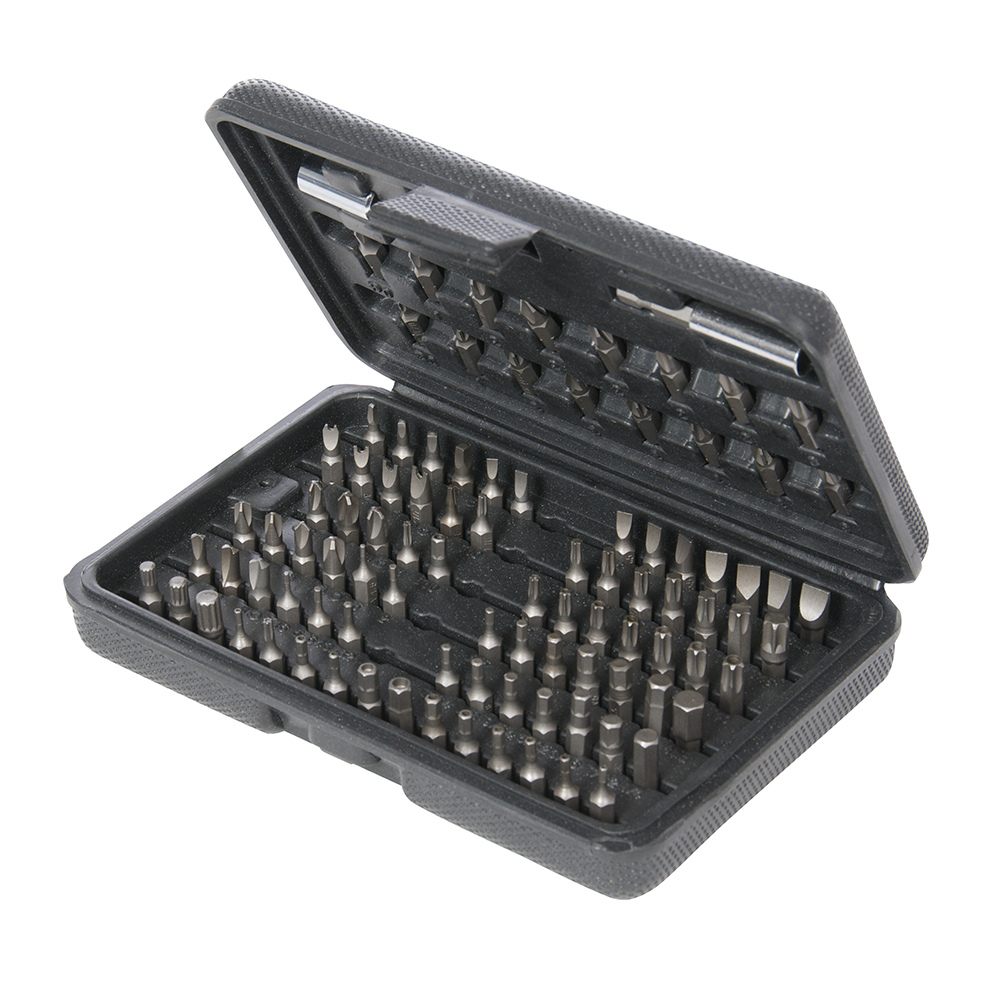 Embouts visseuse en coffret : Torx, Philipps, 6 Pans